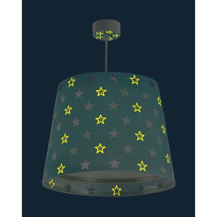 Dalber D-81212H - Children's chandelier STARS 1xE27/60W/230V
