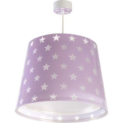 Dalber D-81212L - Children's chandelier STARS 1xE27/60W/230V