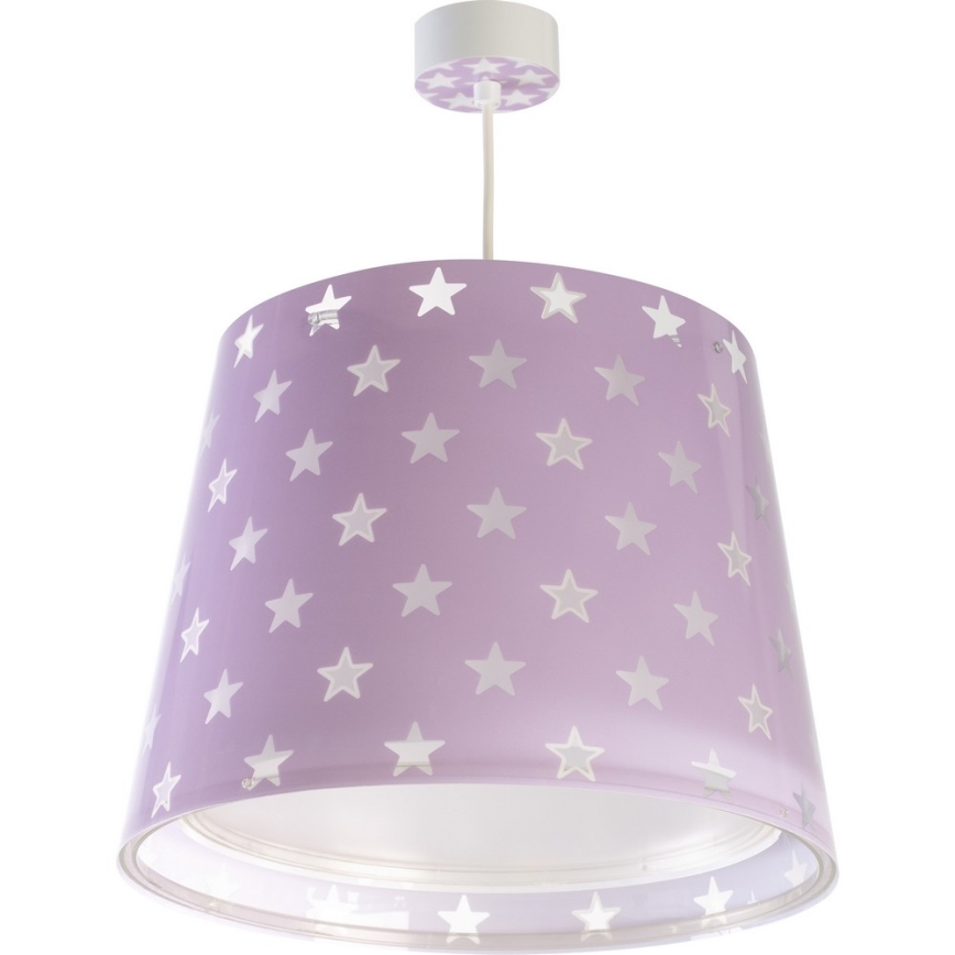 Dalber D-81212L - Children's chandelier STARS 1xE27/60W/230V