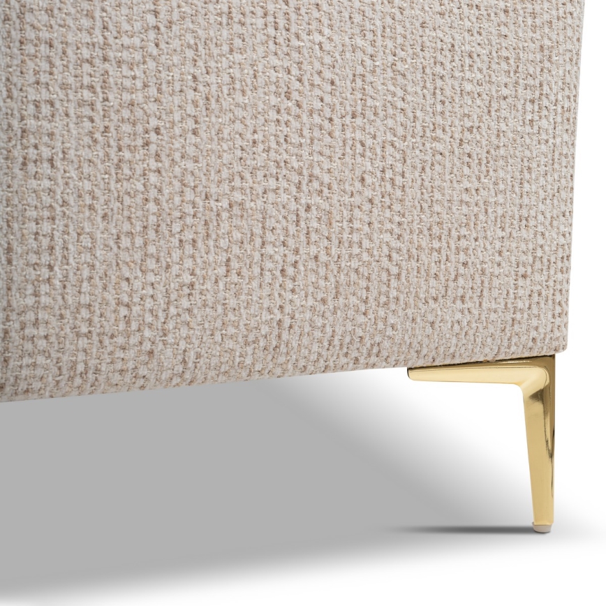 DALIA Upholstered Bed (without mattress) 180 x 200 cm, Beige