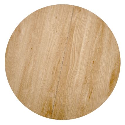 DANTE Coffee Table, Ø 67 cm, Brown/Black