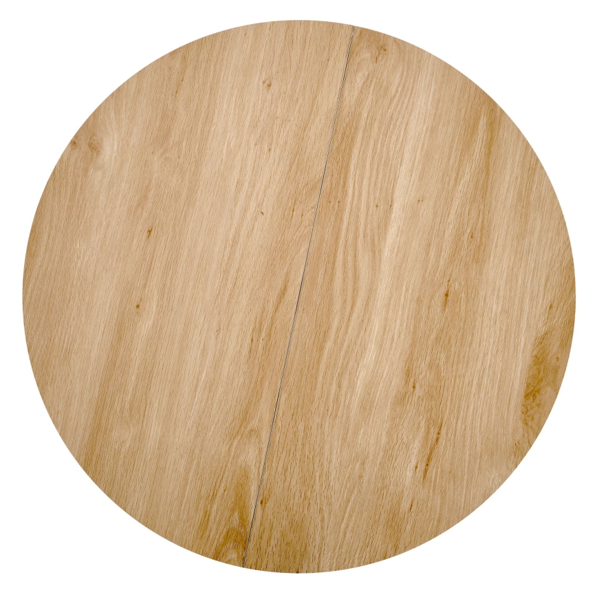 DANTE Coffee Table, Ø 67 cm, Brown/Black