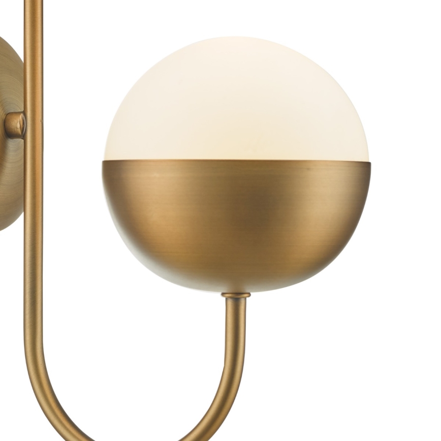 Där Lighting AND0742 - ANDRE Wall Light 1xE14/11W/230V Brass
