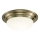 Där Lighting BAR5075 - BARCLAY Bathroom Ceiling Light, 1xE27/60W/230V, Ø 38 cm, Brass
