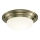 Där Lighting BAR5275 - BARCLAY Bathroom Ceiling Light 1xE27/60W/230V, diameter 31 cm, brass