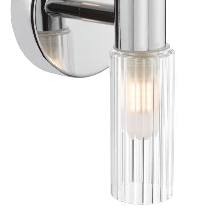 Där Lighting BOL0950 - BOLTON Bathroom Wall Light 2xG9/5W/230V IP44 Polished Chrome