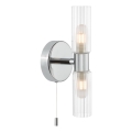 Där Lighting BOL0950 - BOLTON Bathroom Wall Light 2xG9/5W/230V IP44 Polished Chrome