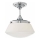Där Lighting CAD0150 - CADEN Bathroom Flush-Mount Ceiling Light 1xE27/60W/230V IP44 Polished Chrome