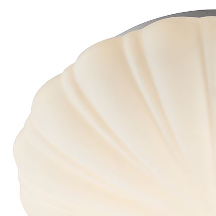 Där Lighting CAF502 - CAFE Bathroom Ceiling Light, 1 x E27/60W/230V, Ø 27 cm, IP44, White