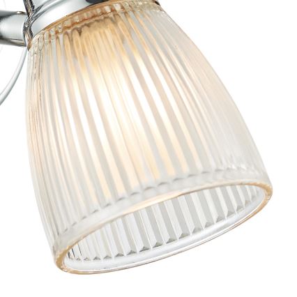 Där Lighting CED0738 - CEDRIC Bathroom Wall Light 1xG9/25W/230V IP44 Glossy Chrome