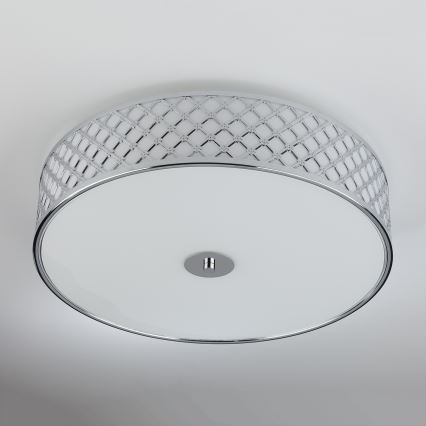 Där Lighting CIV5050 - CIVIC ceiling light, 5x E14/60W/230V, Ø 50 cm, polished chrome