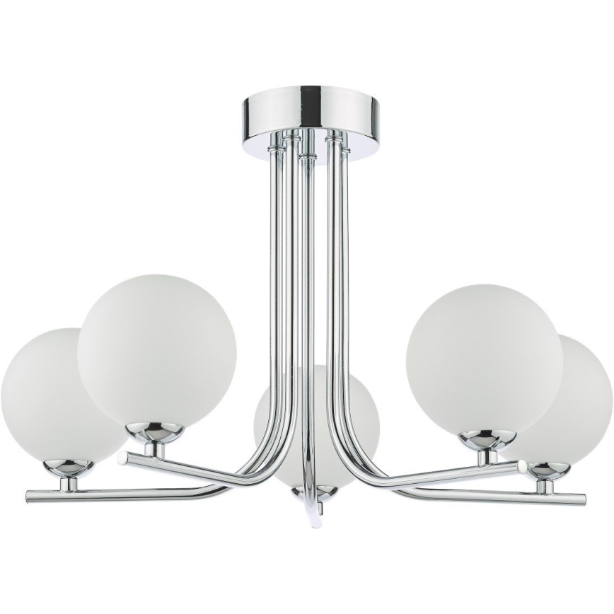 Där Lighting CRA5450-02 - CRADLE rod-mounted chandelier 5xG9/25W/230V polished chrome