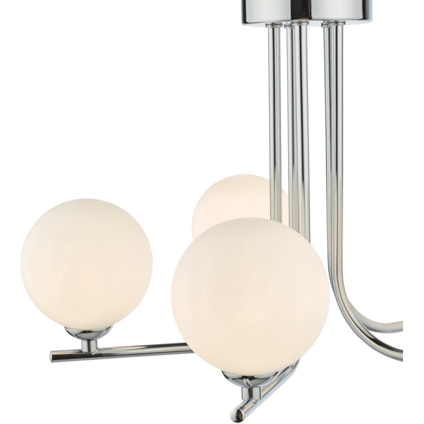 Där Lighting CRA5450-02 - CRADLE rod-mounted chandelier 5xG9/25W/230V polished chrome
