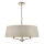 Där Lighting CRI0429 - CRISTIN chain-hung chandelier 4xE14/40W/230V brass/taupe