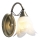 Där Lighting DOU0775 - DOUBLET Wall Lamp 1xE14/40W/230V Brass