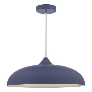 Där Lighting KAE0123 - KAELAN Cable-Suspended Pendant 1xE27/60W/230V Blue