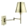 Där Lighting KEN0775 - KENSINGTON Flexible Wall Light 1xE14/25W/230V Brass