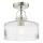 Där Lighting LEN4846 - LENKA flush-mounted ceiling light 1xE27/60W/230V matte chrome