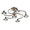 Där Lighting LUT0675 - LUTHER flush-mounted chandelier 6xG9/40W/230V, brass