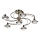 Där Lighting LUT0675 - LUTHER flush-mounted chandelier 6xG9/40W/230V, brass