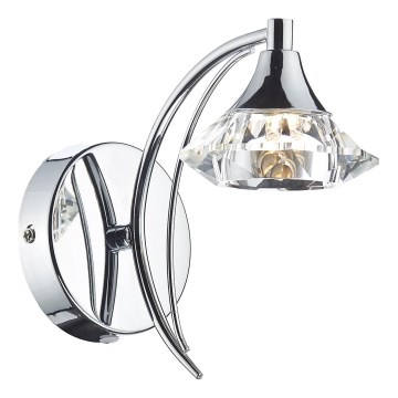 Där Lighting LUT0750 - LUTHER wall light 1x G9/40W/230V, polished chrome finish