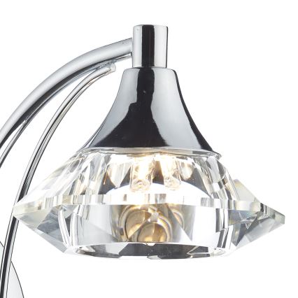 Där Lighting LUT0750 - LUTHER wall light 1x G9/40W/230V, polished chrome finish