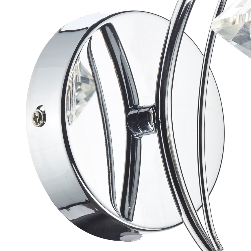 Där Lighting LUT0750 - LUTHER wall light 1x G9/40W/230V, polished chrome finish