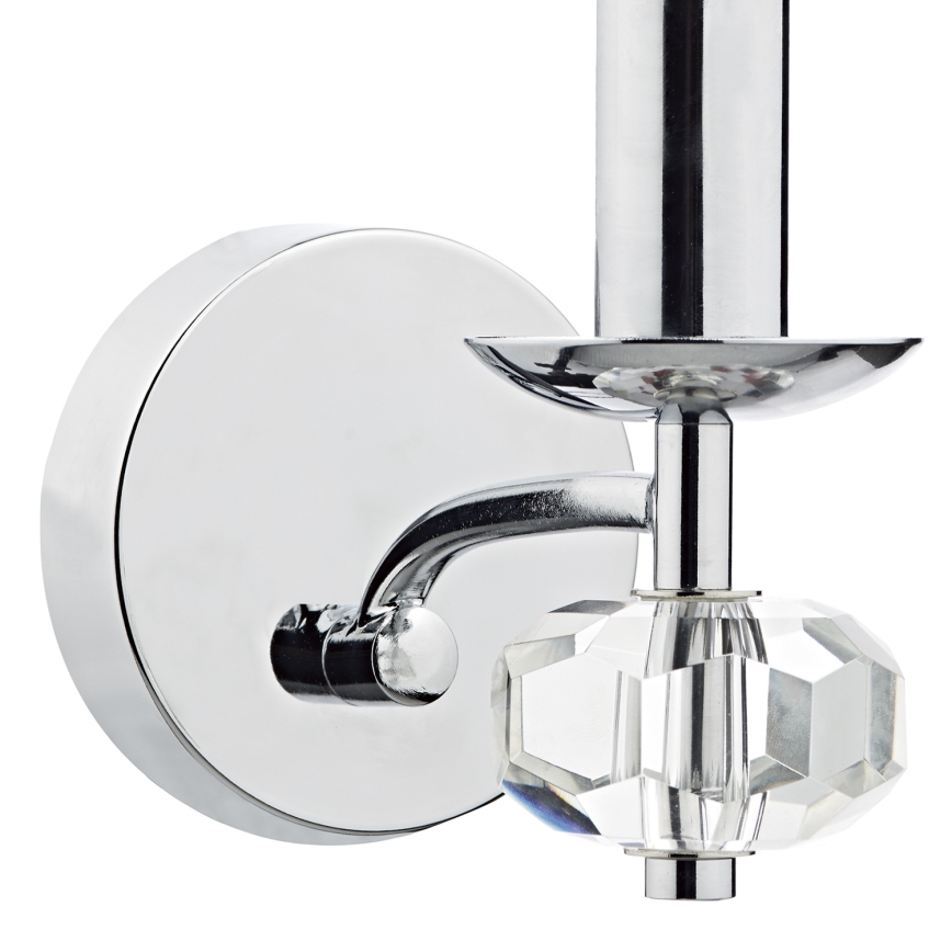 Där Lighting OLE0750 - OLEANA wall lamp 1xE14/40W/230V polished chrome
