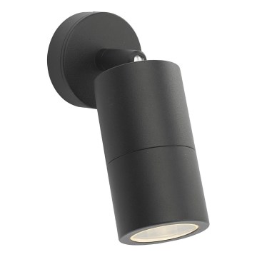 Där Lighting ORT0722 - LED Outdoor Wall Spotlight ORTEGA 1xGU10/5W/230V IP65 Black