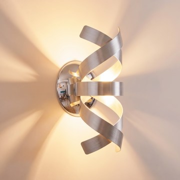 Där Lighting RAW0750 - Wall light RAWLEY 1xG9/25W/230V matte chrome