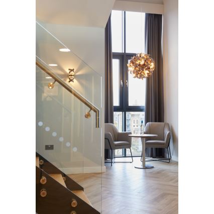 Där Lighting RAW0764 - RAWLEY Wall Light 1xG9/25W/230V Copper