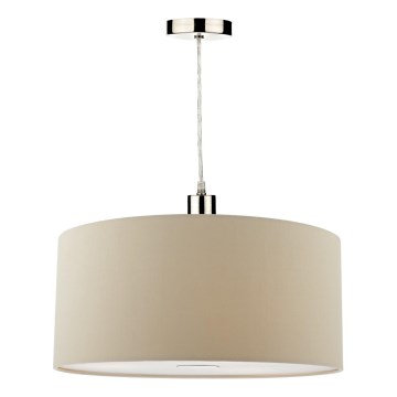 Där Lighting RON6529 - RONDA cable pendant light 1xE27/60W/230V black/beige