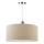 Där Lighting RON6529 - RONDA cable pendant light 1xE27/60W/230V black/beige