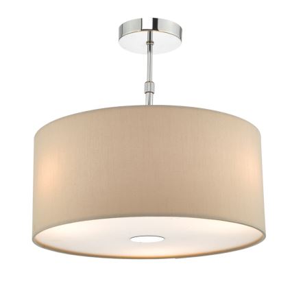 Där Lighting RON6529 - RONDA cable pendant light 1xE27/60W/230V black/beige
