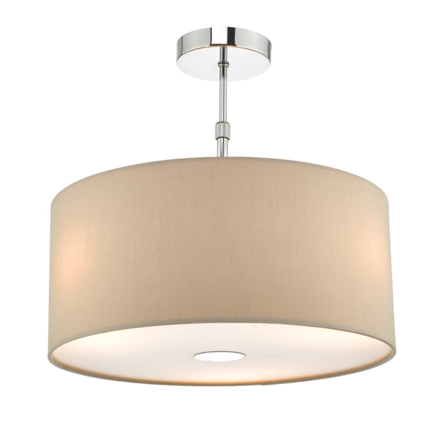 Där Lighting RON6529 - RONDA cable pendant light 1xE27/60W/230V black/beige