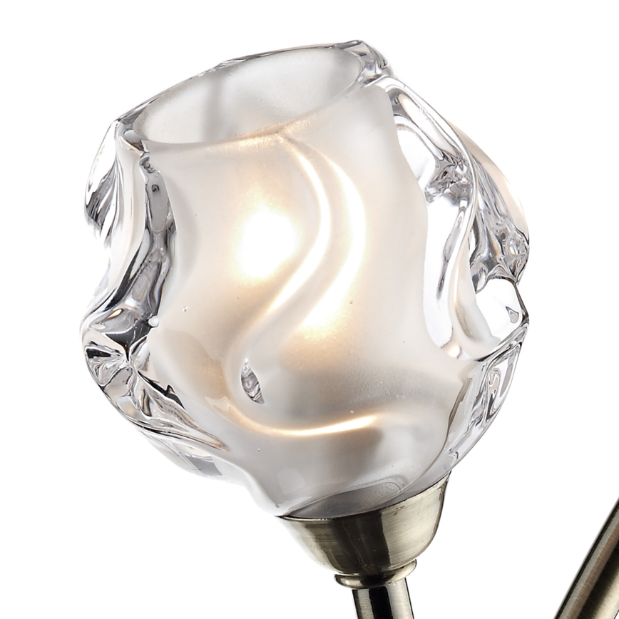 Där Lighting SEA0975 - Wall Light SEATTLE 2xG9/40W/230V Brass