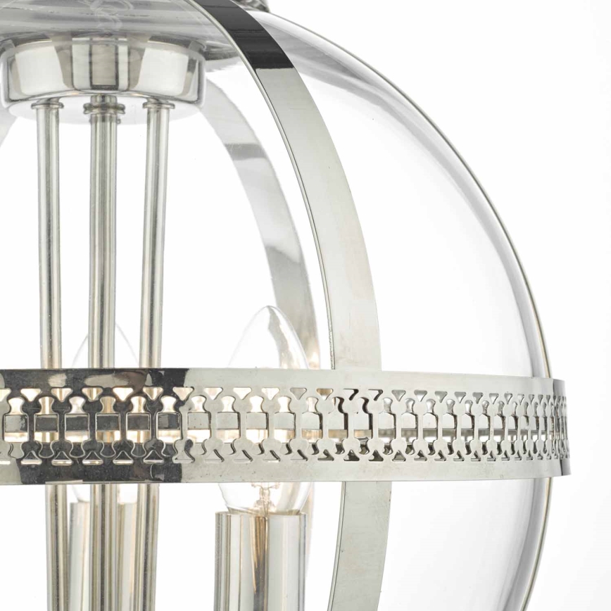 Där Lighting VAN0338 - VANESSA Chain Chandelier 3xE14/40W/230V, Polished Chrome