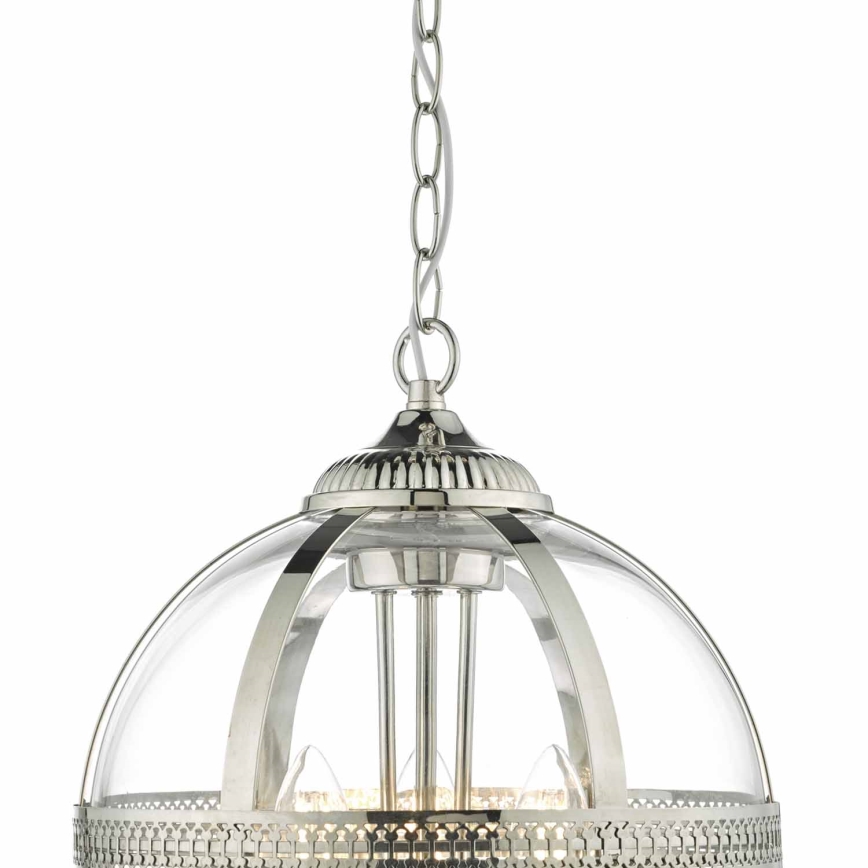 Där Lighting VAN0338 - VANESSA Chain Chandelier 3xE14/40W/230V, Polished Chrome