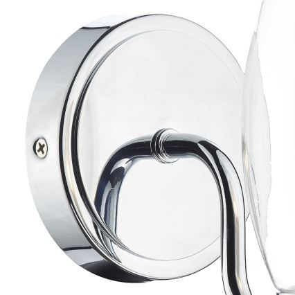 Där Lighting VES0750 - VESTRY Bathroom Wall Light 1xG9/25W/230V IP44 Polished Chrome