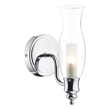 Där Lighting VES0750 - VESTRY Bathroom Wall Light 1xG9/25W/230V IP44 Polished Chrome