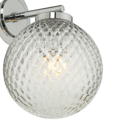 Där Lighting WAY0750 - Bathroom wall light WAYNE 1xG9/3W/230V IP44 chrome
