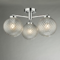 Där Lighting WAY5350 - Bathroom surface-mounted chandelier WAYNE 3xG9/3W/230V IP44 polished chrome