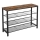 DAVOR Shoe Cabinet Brown/Black