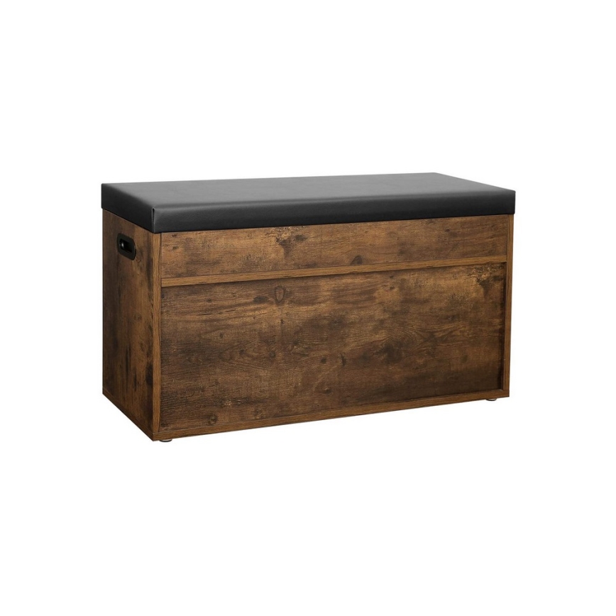 DAVOR Shoe Cabinet - Brown/Black