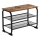 DAVOR Shoe Cabinet - Brown/Black