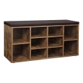 DAVOR Shoe Cabinet, Brown