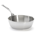 De Buyer 3411.24 - MILADY Sauté Pan 24 cm, Stainless Steel