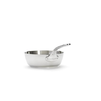 De Buyer 3411.24 - MILADY Sauté Pan 24 cm, Stainless Steel