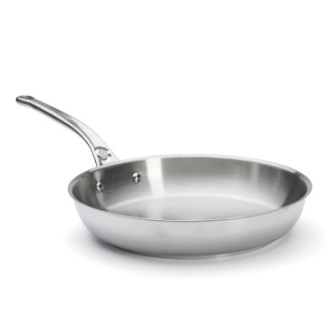 De Buyer 3412.28 - MILADY 28 cm Stainless Steel Frying Pan