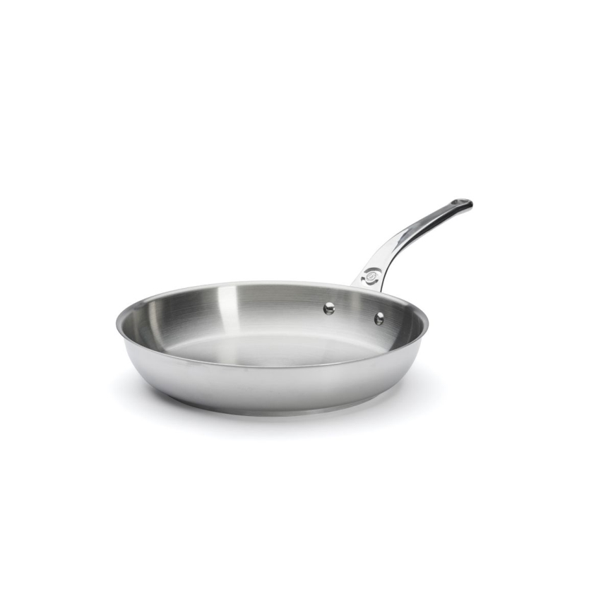 De Buyer 3412.28 - MILADY 28 cm Stainless Steel Frying Pan